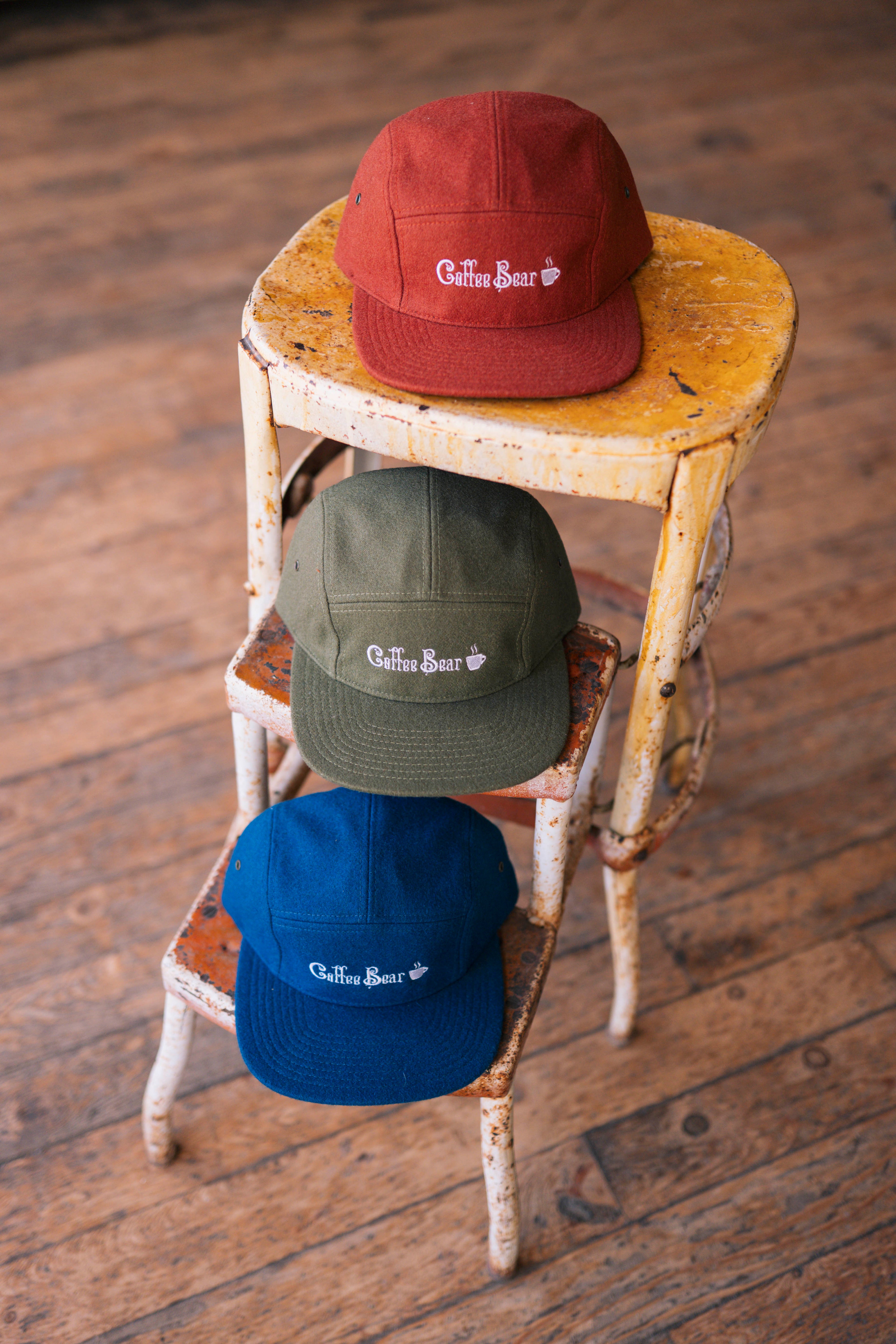 Coffee Bear Wool Cap